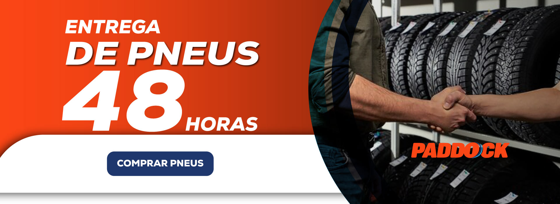 Banner promocional Paddock: na compra de 4 pneus, receba uma coluna Bluetooth gr�tis. Encomende agora._0
